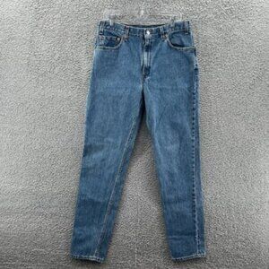 Vintage Levis 512 Jeans Men 36 X 34 Slim Fit Tapered Leg Usa Made Blue Denim Y2K
